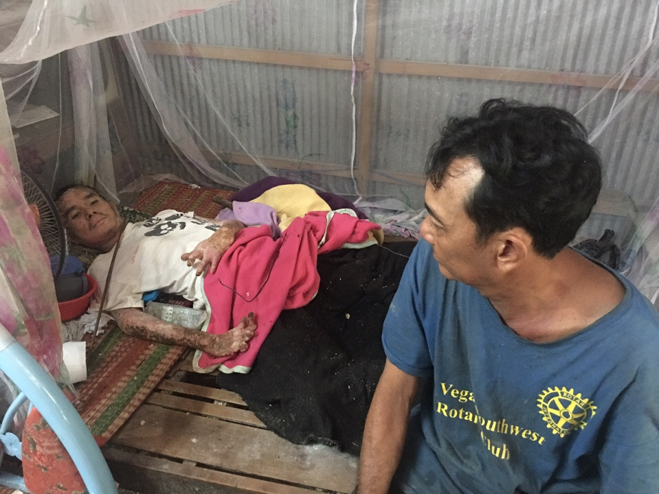Hoàn cảnh chú Lành ở An Giang