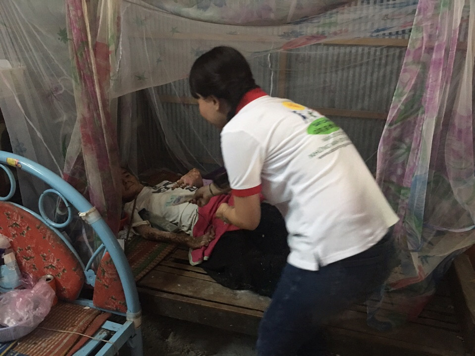 Hoàn cảnh chú Lành ở An Giang