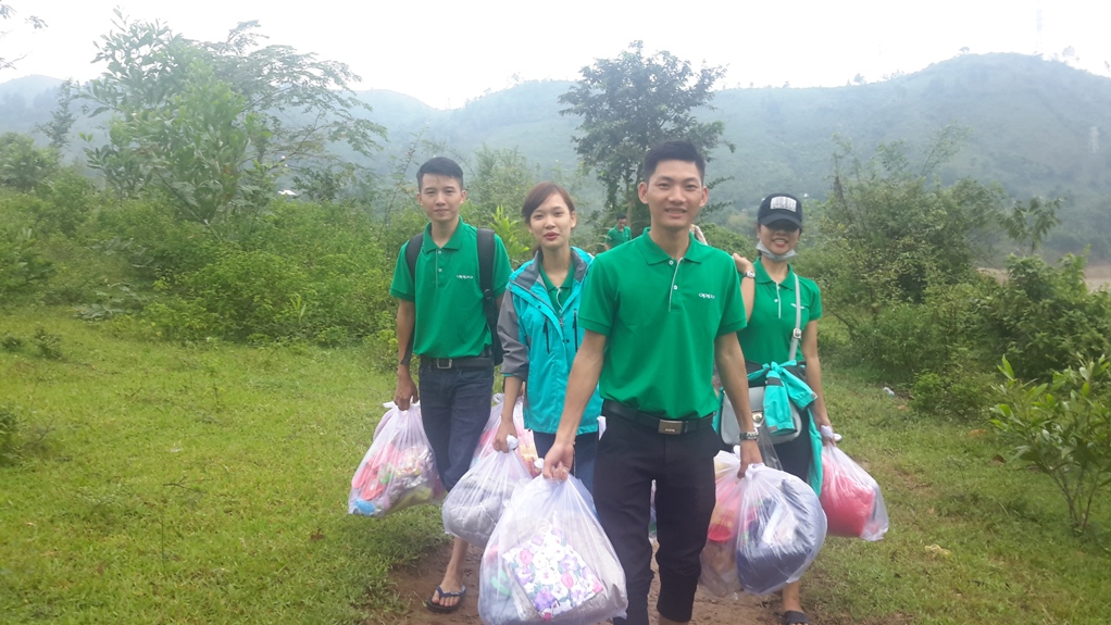 Hành trình đến với vùng lũ Quảng Trị