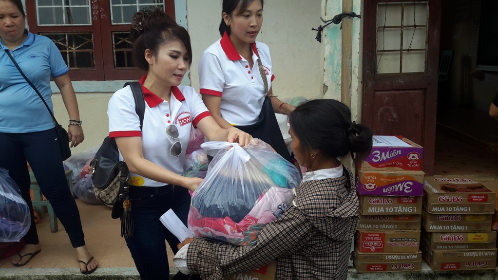 Hành trình đến với vùng lũ Quảng Trị