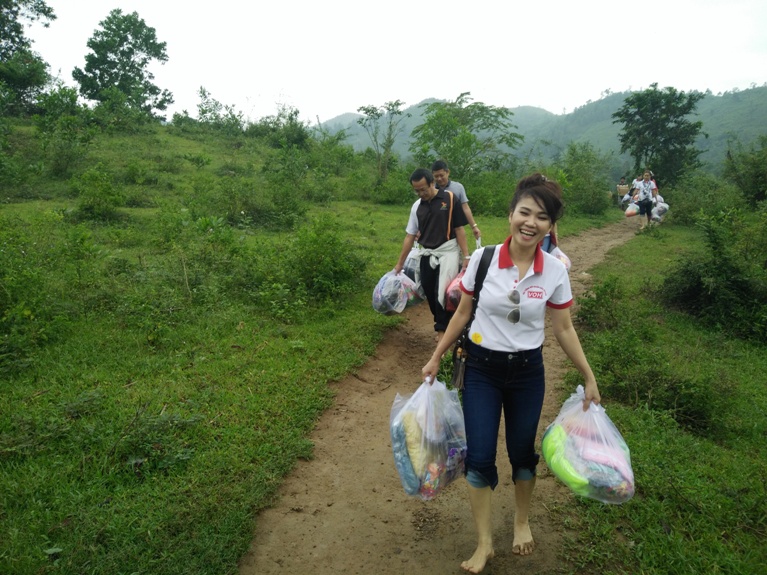 Hành trình đến với vùng lũ Quảng Trị