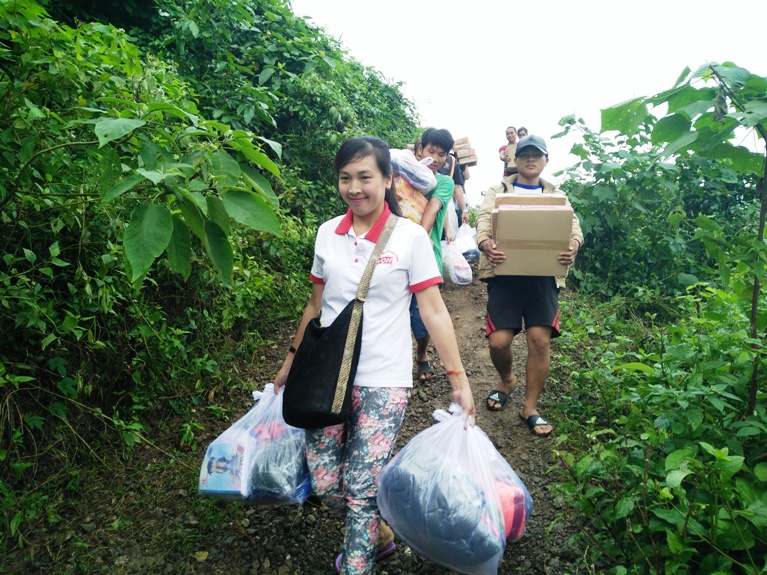 Hành trình đến với vùng lũ Quảng Trị