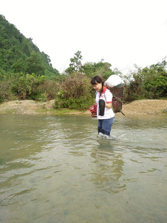 Hành trình đến với vùng lũ Quảng Trị