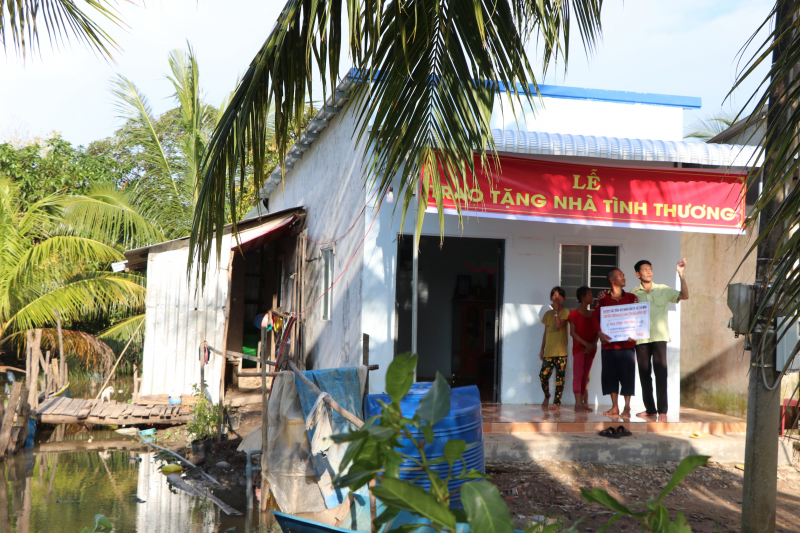 LỄ BÀN GIAO NHÀ TÌNH THƯƠNG - ANH LỢI - KIÊN GIANG