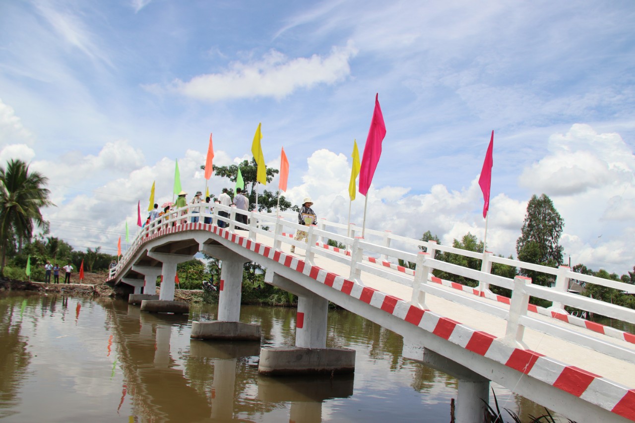 KHÁNH THÀNH CẦU ĐỊNH HIỀN - PHONG THẠNH TÂY B, PHƯỚC LONG, BẠC LIÊU