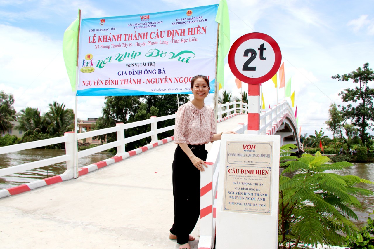 KHÁNH THÀNH CẦU ĐỊNH HIỀN - PHONG THẠNH TÂY B, PHƯỚC LONG, BẠC LIÊU