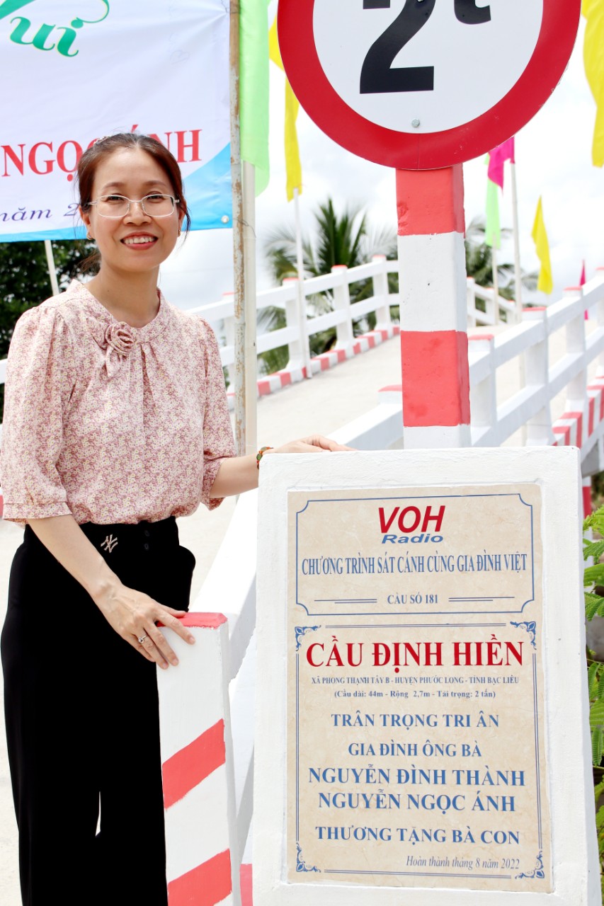 KHÁNH THÀNH CẦU ĐỊNH HIỀN - PHONG THẠNH TÂY B, PHƯỚC LONG, BẠC LIÊU