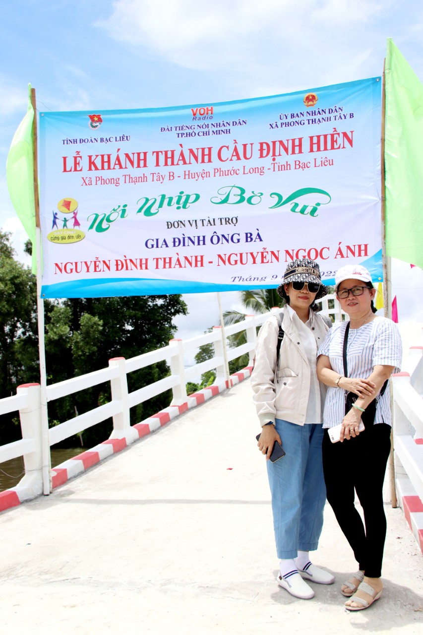 KHÁNH THÀNH CẦU ĐỊNH HIỀN - PHONG THẠNH TÂY B, PHƯỚC LONG, BẠC LIÊU