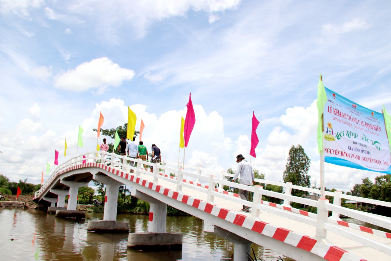 KHÁNH THÀNH CẦU ĐỊNH HIỀN - PHONG THẠNH TÂY B, PHƯỚC LONG, BẠC LIÊU