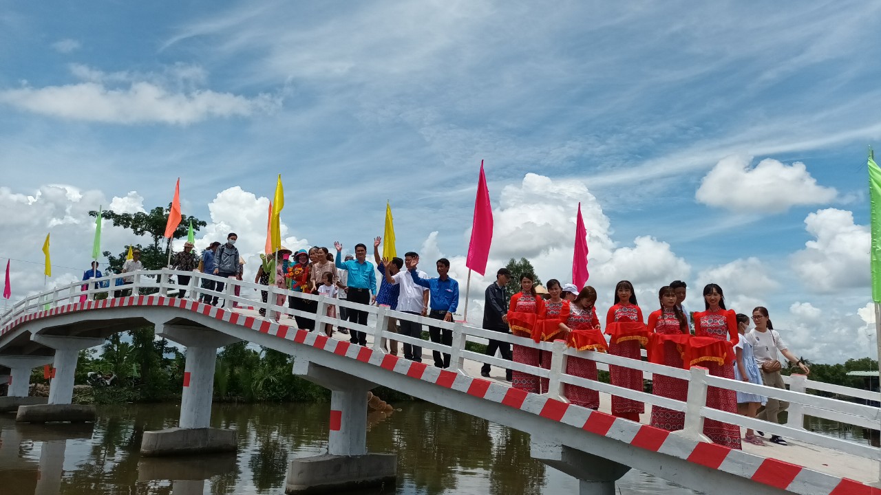 KHÁNH THÀNH CẦU ĐỊNH HIỀN - PHONG THẠNH TÂY B, PHƯỚC LONG, BẠC LIÊU