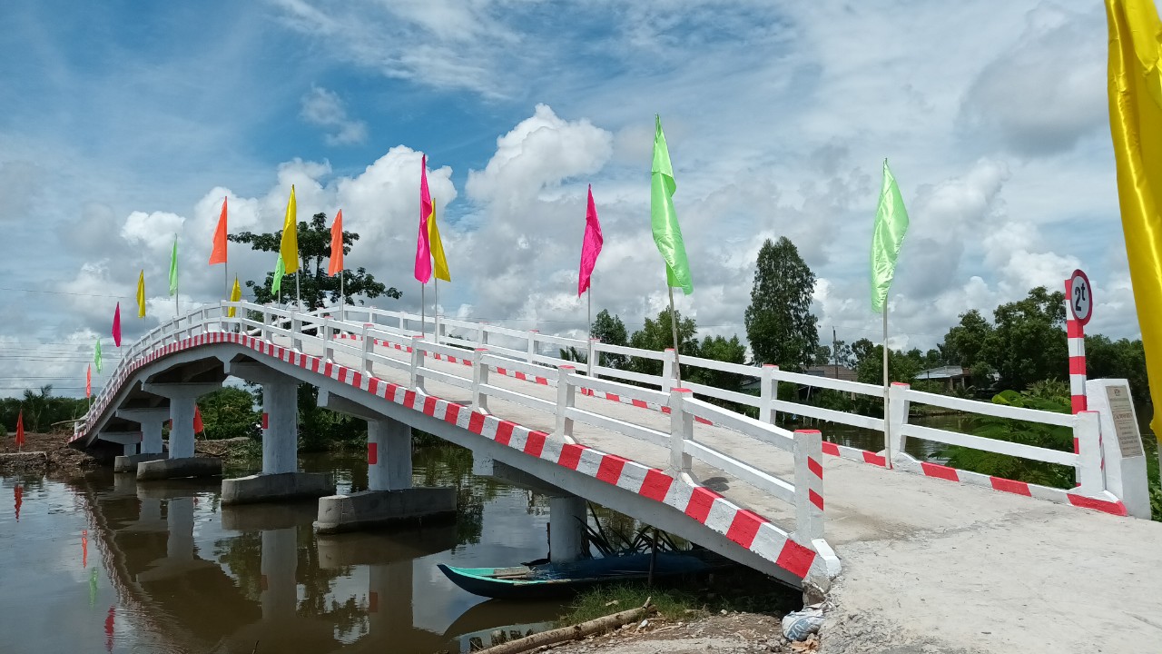 KHÁNH THÀNH CẦU ĐỊNH HIỀN - PHONG THẠNH TÂY B, PHƯỚC LONG, BẠC LIÊU
