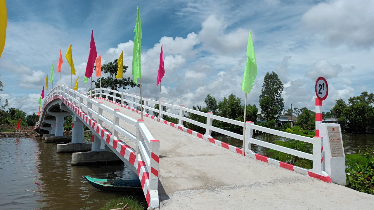 KHÁNH THÀNH CẦU ĐỊNH HIỀN - PHONG THẠNH TÂY B, PHƯỚC LONG, BẠC LIÊU