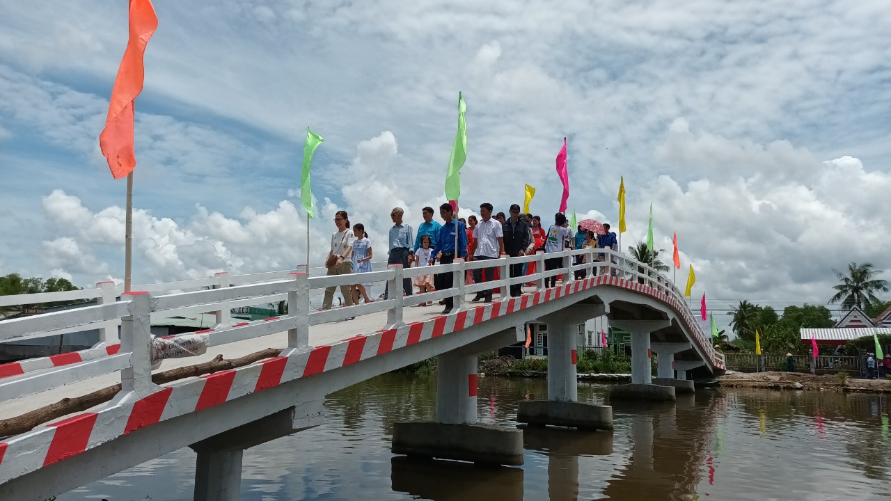 KHÁNH THÀNH CẦU ĐỊNH HIỀN - PHONG THẠNH TÂY B, PHƯỚC LONG, BẠC LIÊU