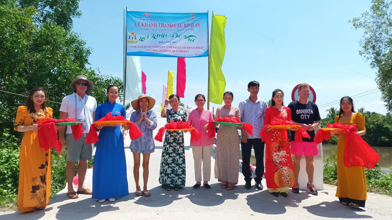 KHÁNH THÀNH CẦU BÌNH AN - XÃ NAM THÁI A, AN BIÊN, KIÊN GIANG