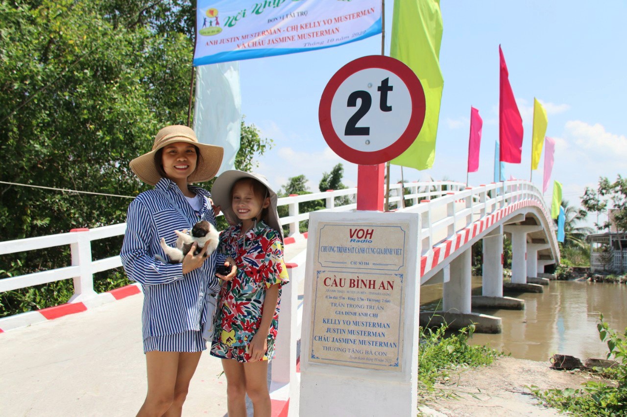 KHÁNH THÀNH CẦU BÌNH AN - XÃ NAM THÁI A, AN BIÊN, KIÊN GIANG