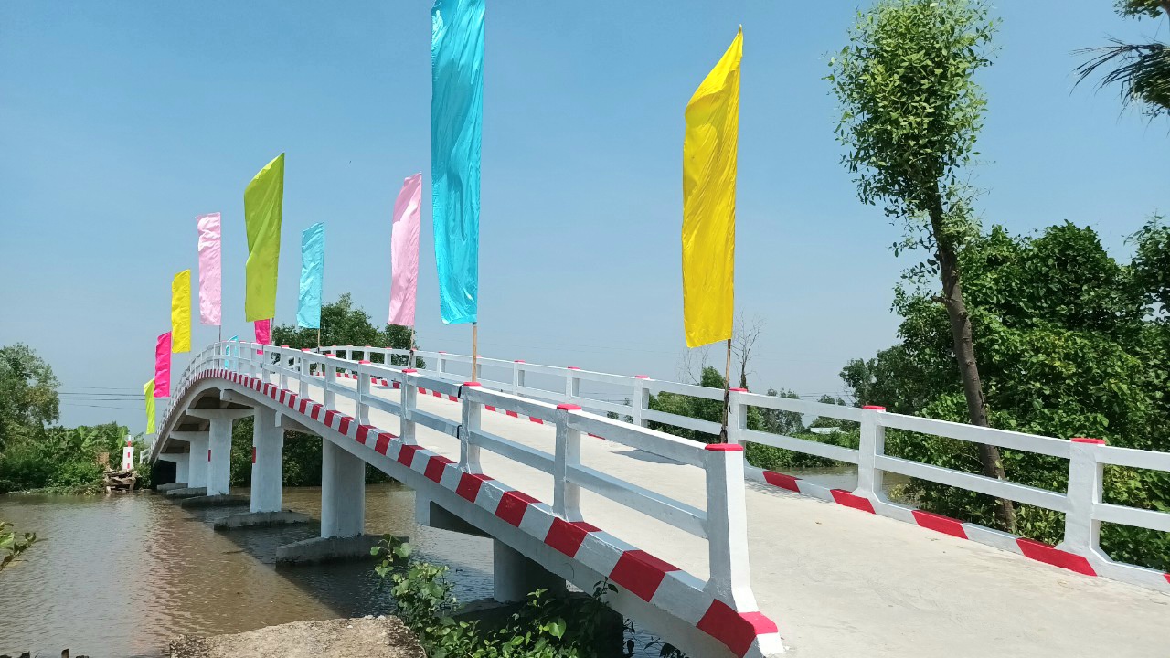KHÁNH THÀNH CẦU BÌNH AN - XÃ NAM THÁI A, AN BIÊN, KIÊN GIANG