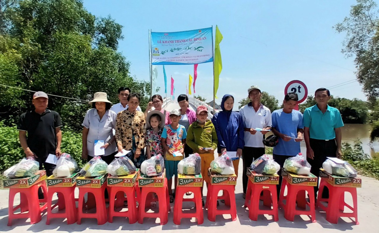 KHÁNH THÀNH CẦU BÌNH AN - XÃ NAM THÁI A, AN BIÊN, KIÊN GIANG