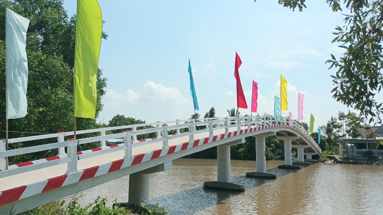 KHÁNH THÀNH CẦU BÌNH AN - XÃ NAM THÁI A, AN BIÊN, KIÊN GIANG