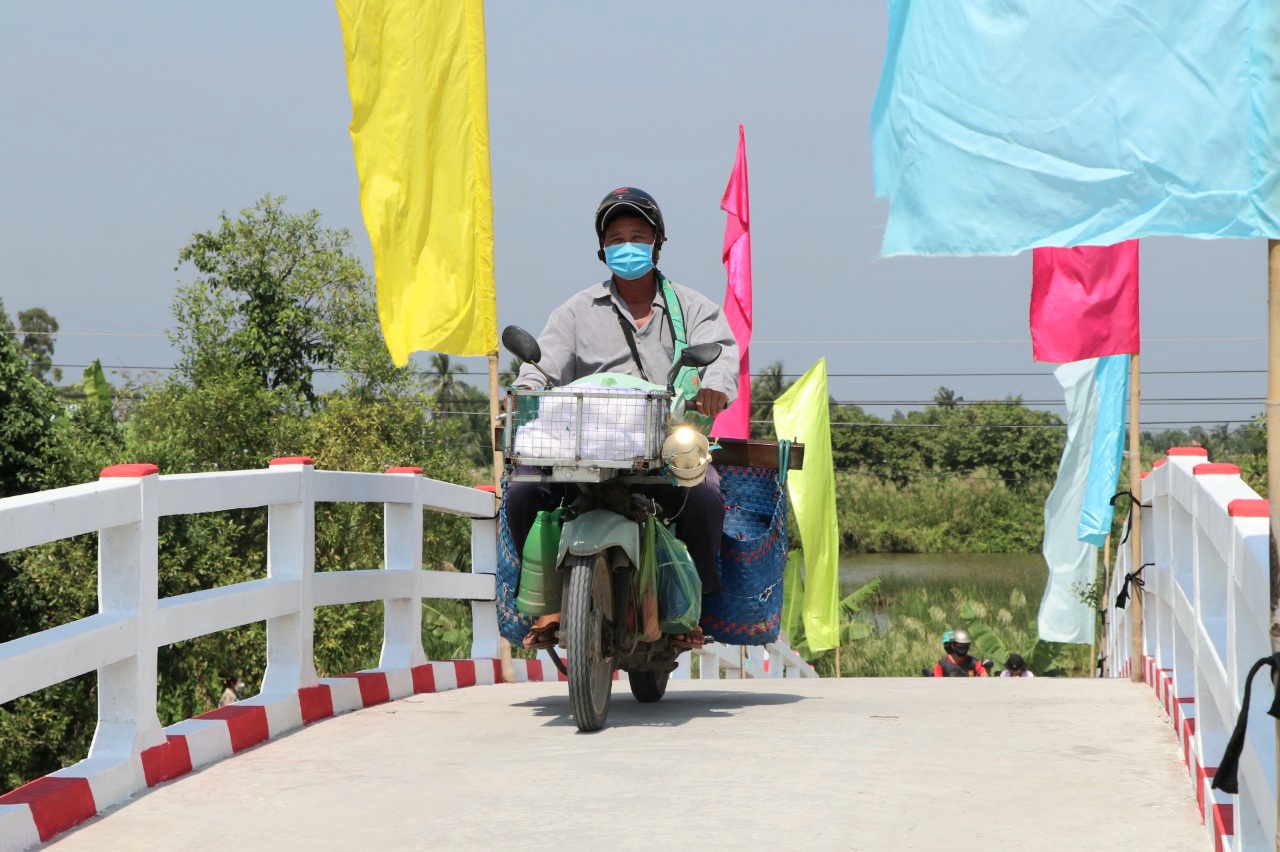 KHÁNH THÀNH CẦU BÌNH AN - XÃ NAM THÁI A, AN BIÊN, KIÊN GIANG