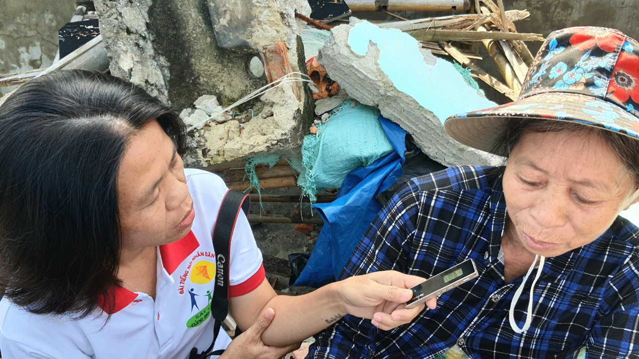 BÃO ĐÃ TAN...NHƯNG NƯỚC MẮT VẪN CÒN....