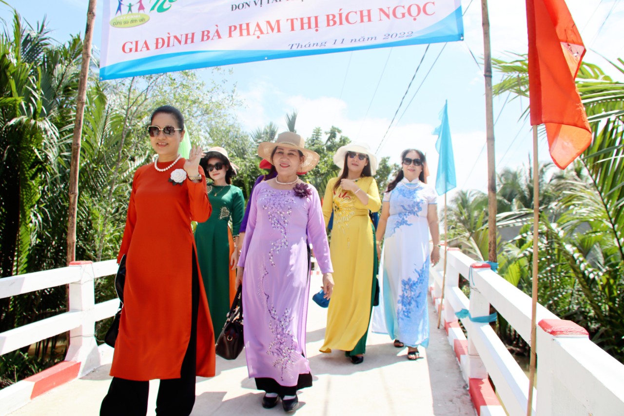 KHÁNH THÀNH CẦU ÔNG RÍP - XÃ ĐỊNH THỦY, HUYỆN MỎ CÀY NAM, TỈNH BẾN TRE
