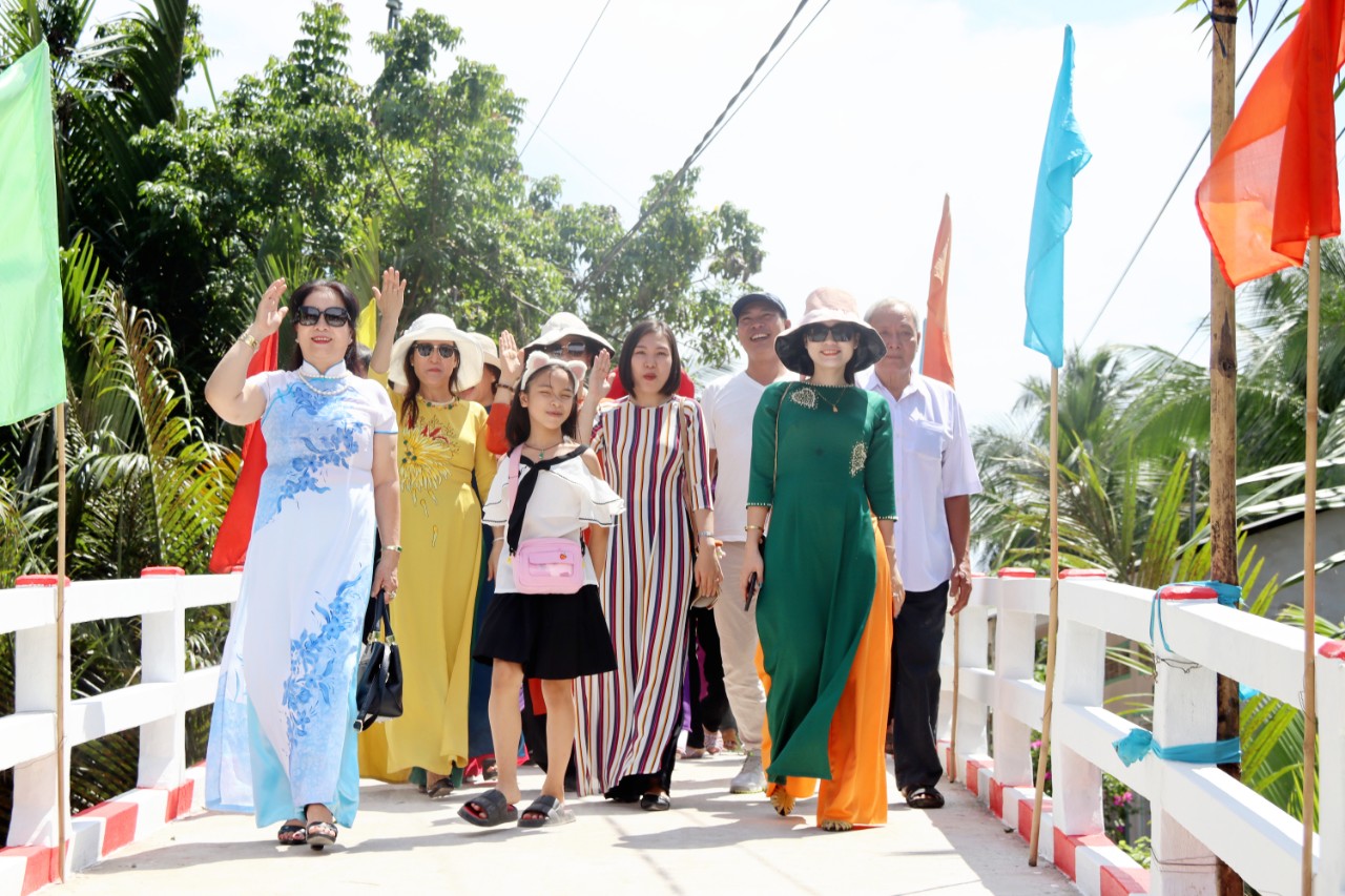 KHÁNH THÀNH CẦU ÔNG RÍP - XÃ ĐỊNH THỦY, HUYỆN MỎ CÀY NAM, TỈNH BẾN TRE