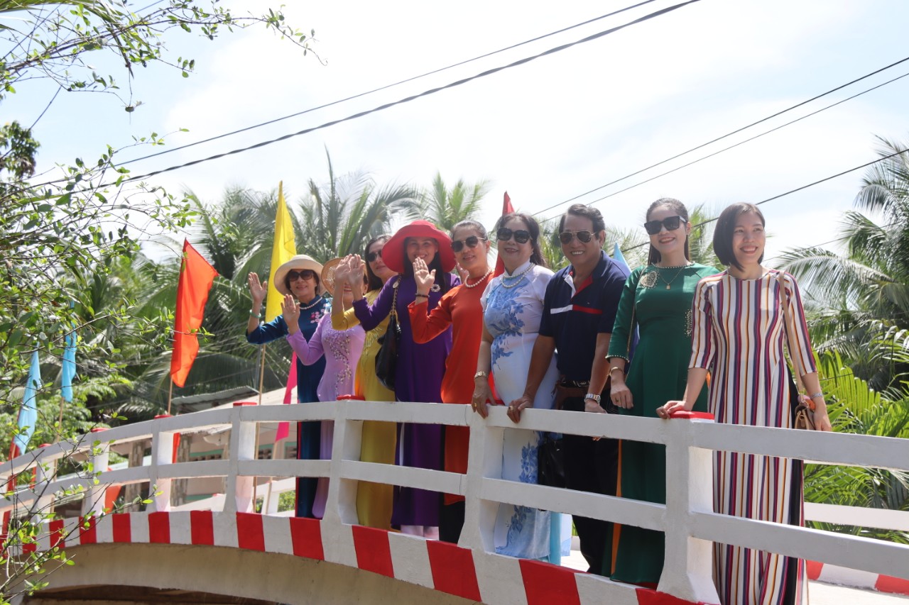 KHÁNH THÀNH CẦU ÔNG RÍP - XÃ ĐỊNH THỦY, HUYỆN MỎ CÀY NAM, TỈNH BẾN TRE