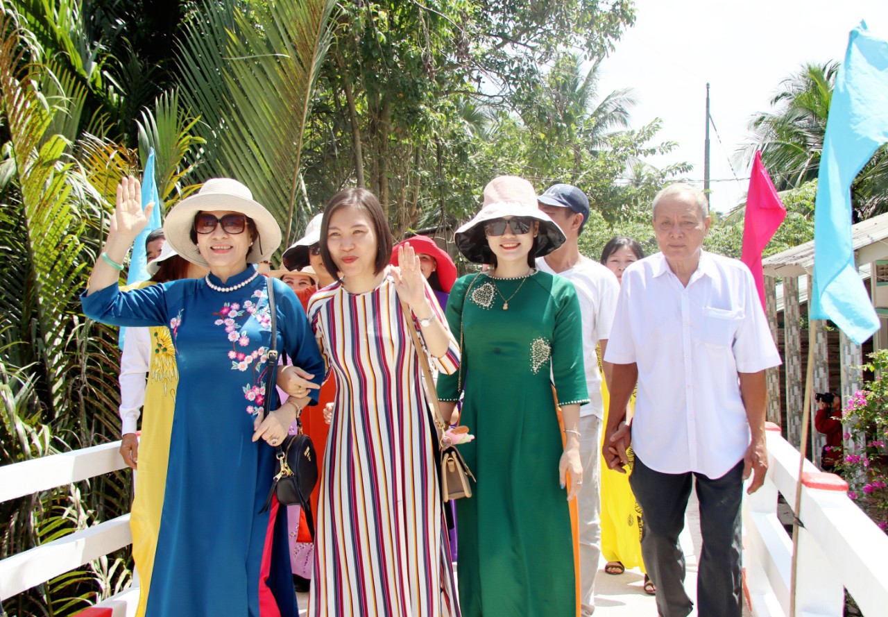 KHÁNH THÀNH CẦU ÔNG RÍP - XÃ ĐỊNH THỦY, HUYỆN MỎ CÀY NAM, TỈNH BẾN TRE