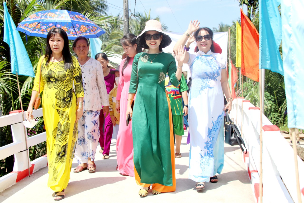 KHÁNH THÀNH CẦU ÔNG RÍP - XÃ ĐỊNH THỦY, HUYỆN MỎ CÀY NAM, TỈNH BẾN TRE