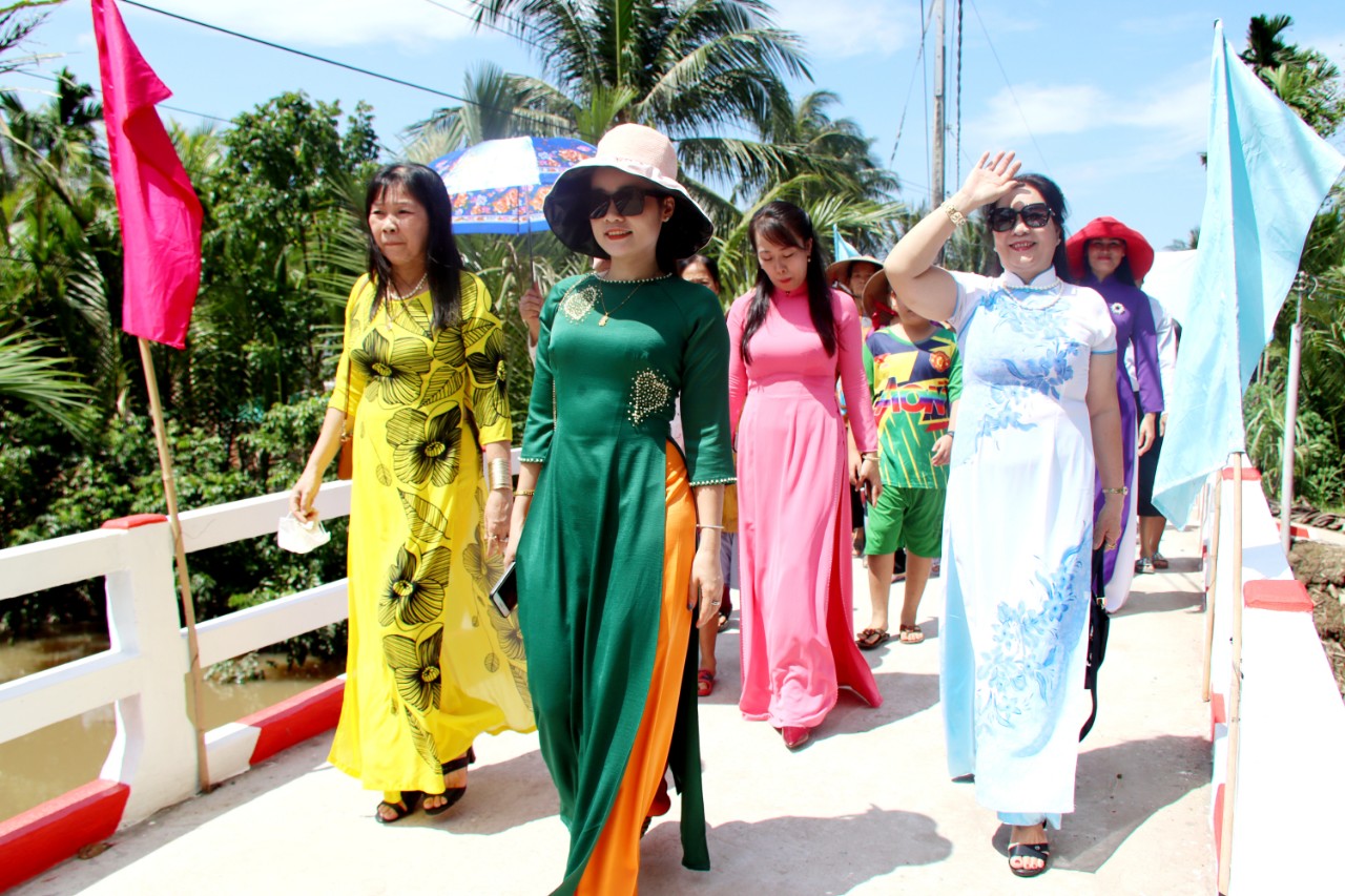 KHÁNH THÀNH CẦU ÔNG RÍP - XÃ ĐỊNH THỦY, HUYỆN MỎ CÀY NAM, TỈNH BẾN TRE