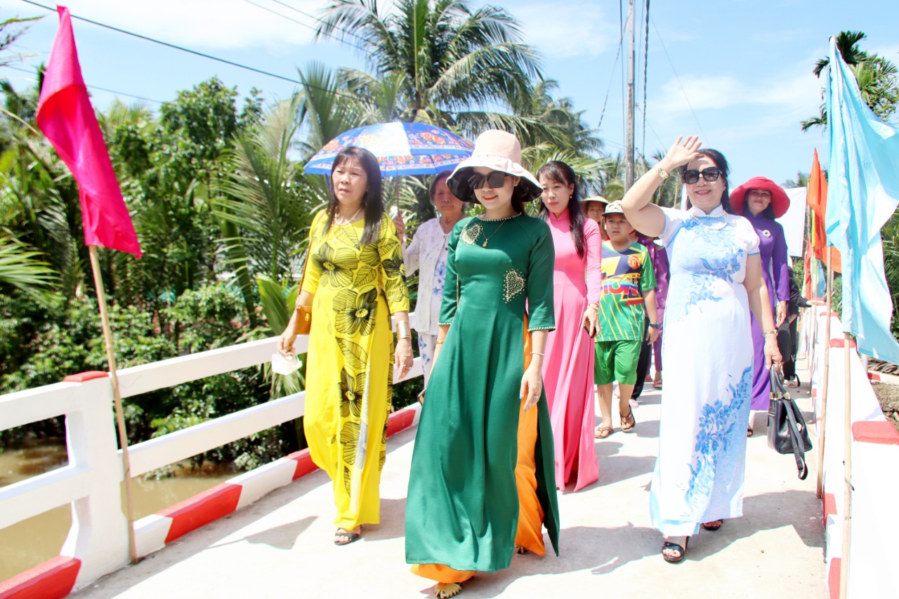 KHÁNH THÀNH CẦU ÔNG RÍP - XÃ ĐỊNH THỦY, HUYỆN MỎ CÀY NAM, TỈNH BẾN TRE