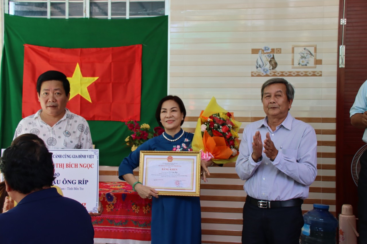 KHÁNH THÀNH CẦU ÔNG RÍP - XÃ ĐỊNH THỦY, HUYỆN MỎ CÀY NAM, TỈNH BẾN TRE