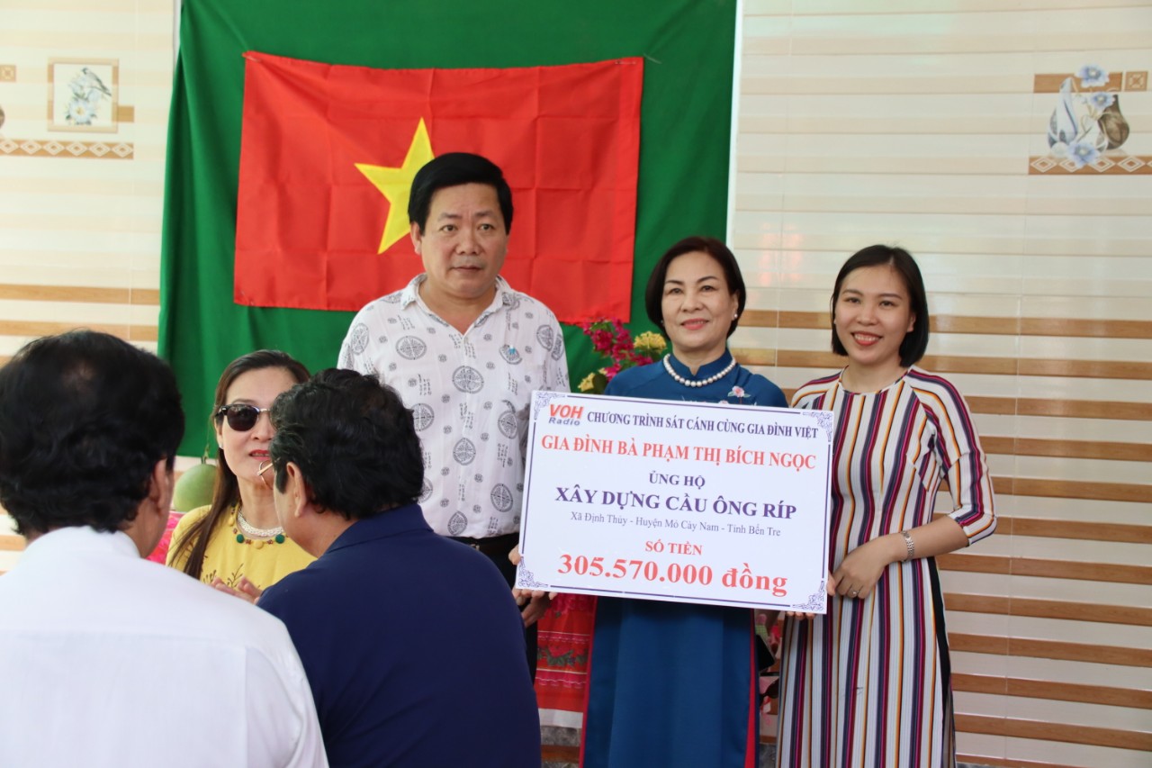 KHÁNH THÀNH CẦU ÔNG RÍP - XÃ ĐỊNH THỦY, HUYỆN MỎ CÀY NAM, TỈNH BẾN TRE