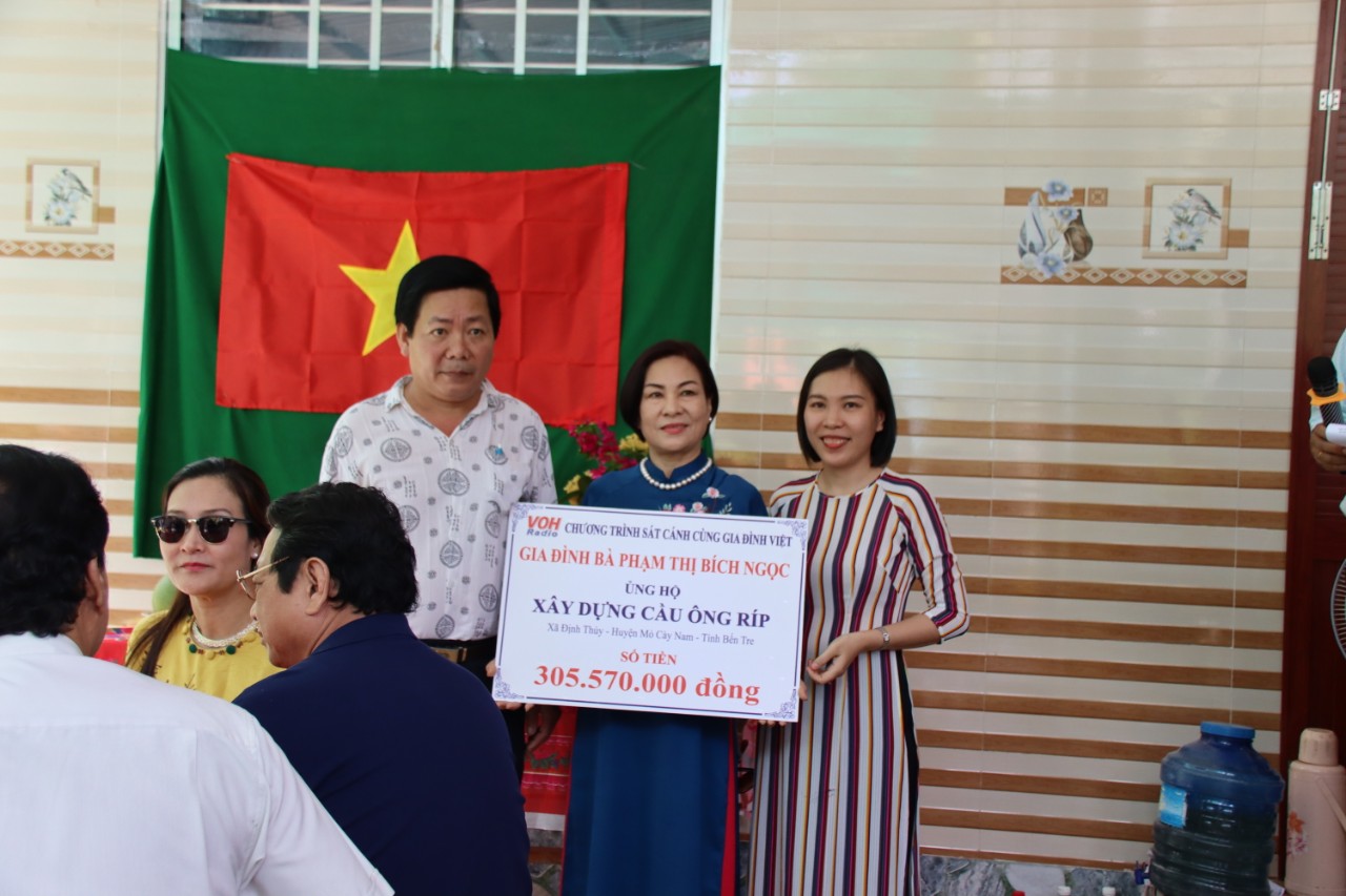 KHÁNH THÀNH CẦU ÔNG RÍP - XÃ ĐỊNH THỦY, HUYỆN MỎ CÀY NAM, TỈNH BẾN TRE