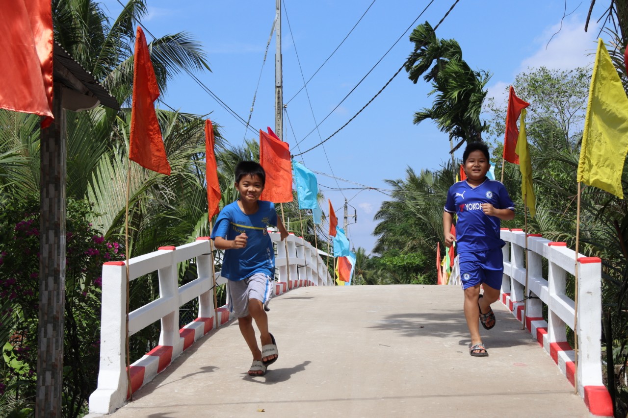 KHÁNH THÀNH CẦU ÔNG RÍP - XÃ ĐỊNH THỦY, HUYỆN MỎ CÀY NAM, TỈNH BẾN TRE