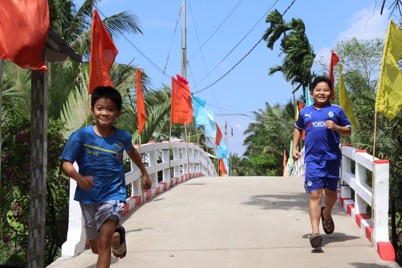 KHÁNH THÀNH CẦU ÔNG RÍP - XÃ ĐỊNH THỦY, HUYỆN MỎ CÀY NAM, TỈNH BẾN TRE