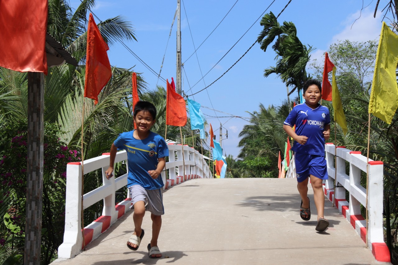 KHÁNH THÀNH CẦU ÔNG RÍP - XÃ ĐỊNH THỦY, HUYỆN MỎ CÀY NAM, TỈNH BẾN TRE