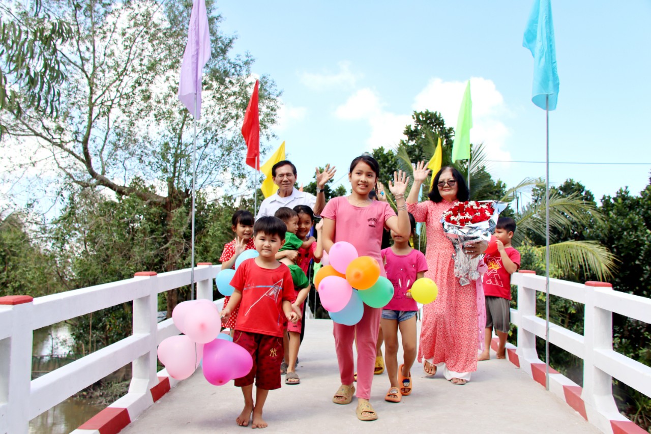 KHÁNH THÀNH CẦU HOÀNG HIỆP - XÃ MỸ HỘI, HUYỆN CÁI BÈ, TỈNH TIỀN GIANG