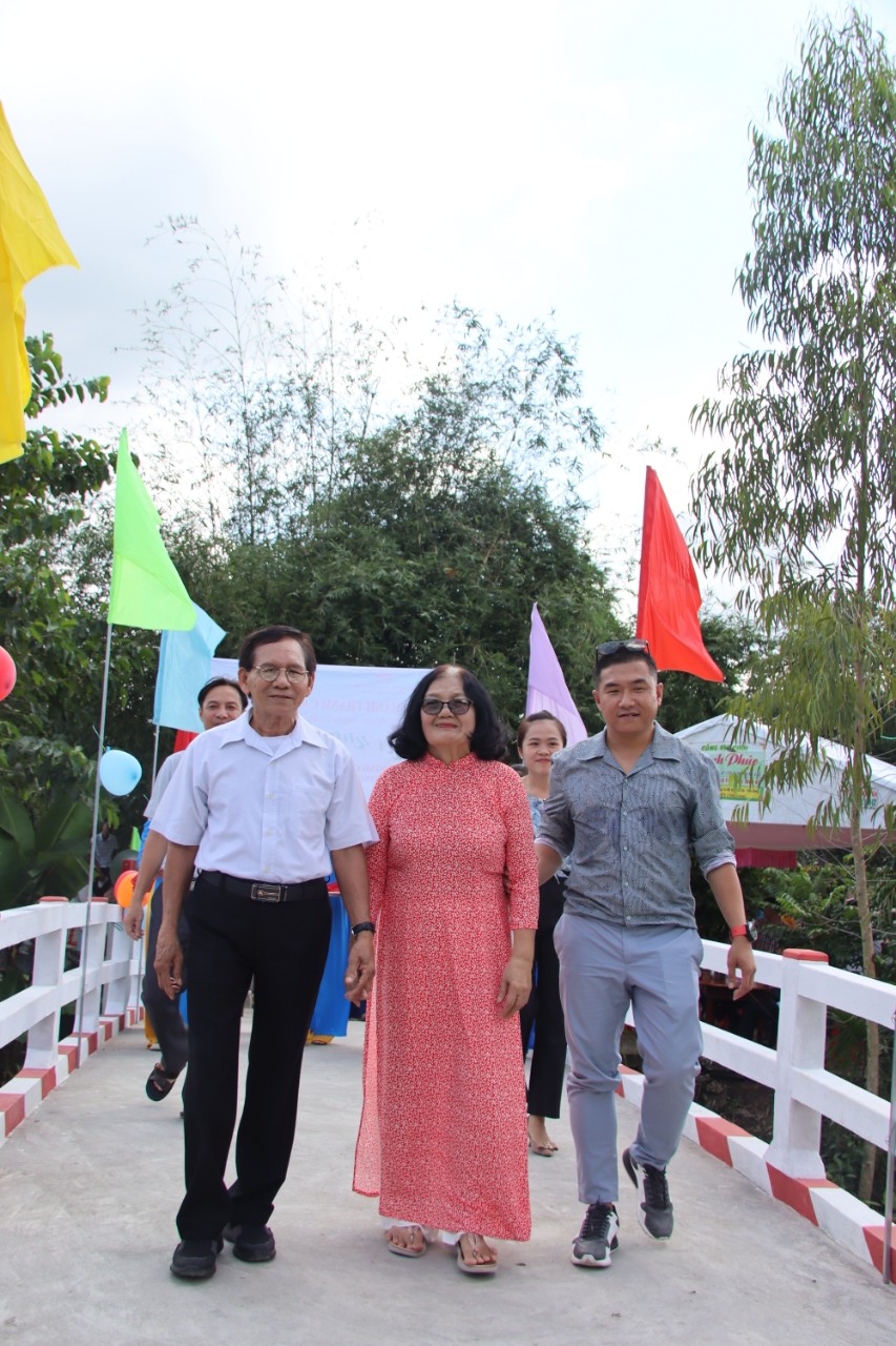 KHÁNH THÀNH CẦU HOÀNG HIỆP - XÃ MỸ HỘI, HUYỆN CÁI BÈ, TỈNH TIỀN GIANG
