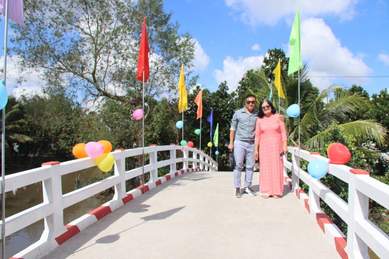 KHÁNH THÀNH CẦU HOÀNG HIỆP - XÃ MỸ HỘI, HUYỆN CÁI BÈ, TỈNH TIỀN GIANG
