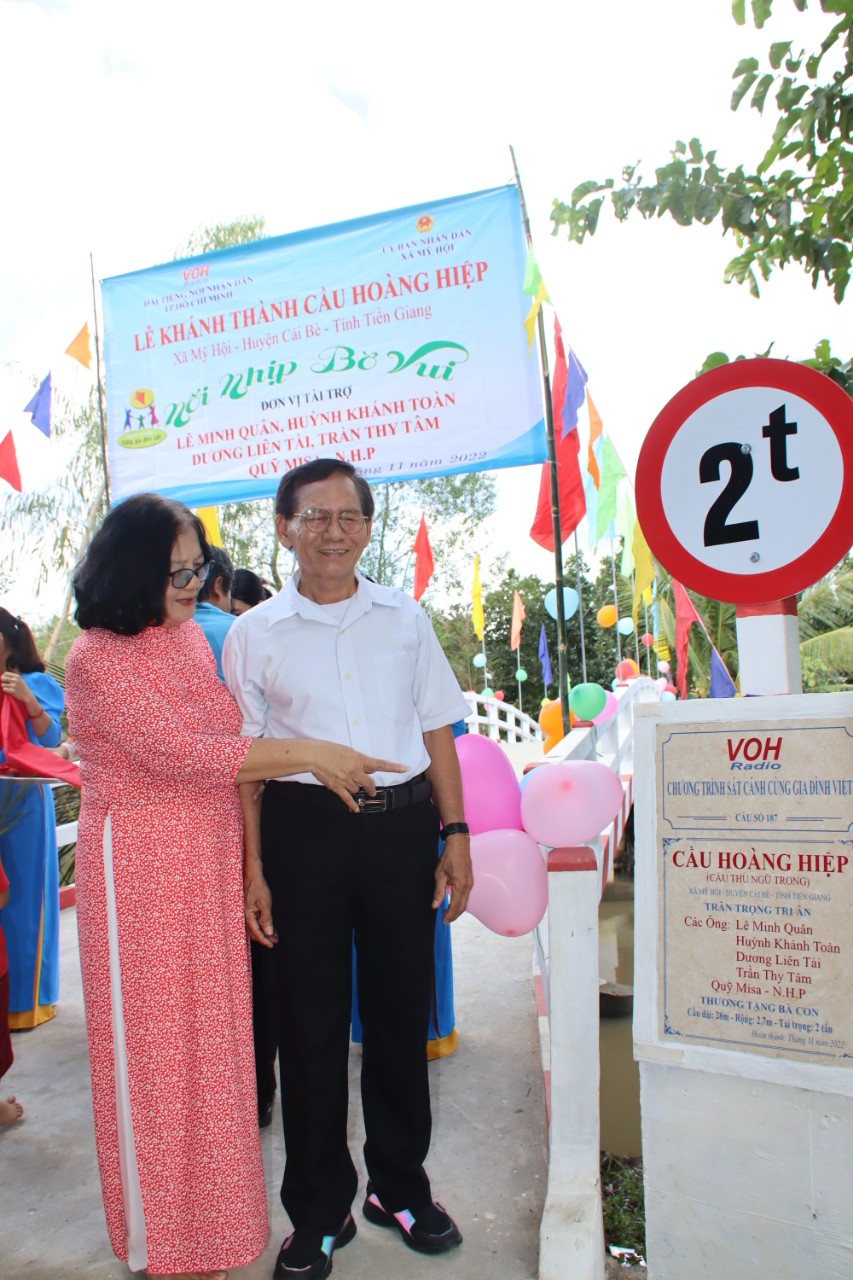 KHÁNH THÀNH CẦU HOÀNG HIỆP - XÃ MỸ HỘI, HUYỆN CÁI BÈ, TỈNH TIỀN GIANG