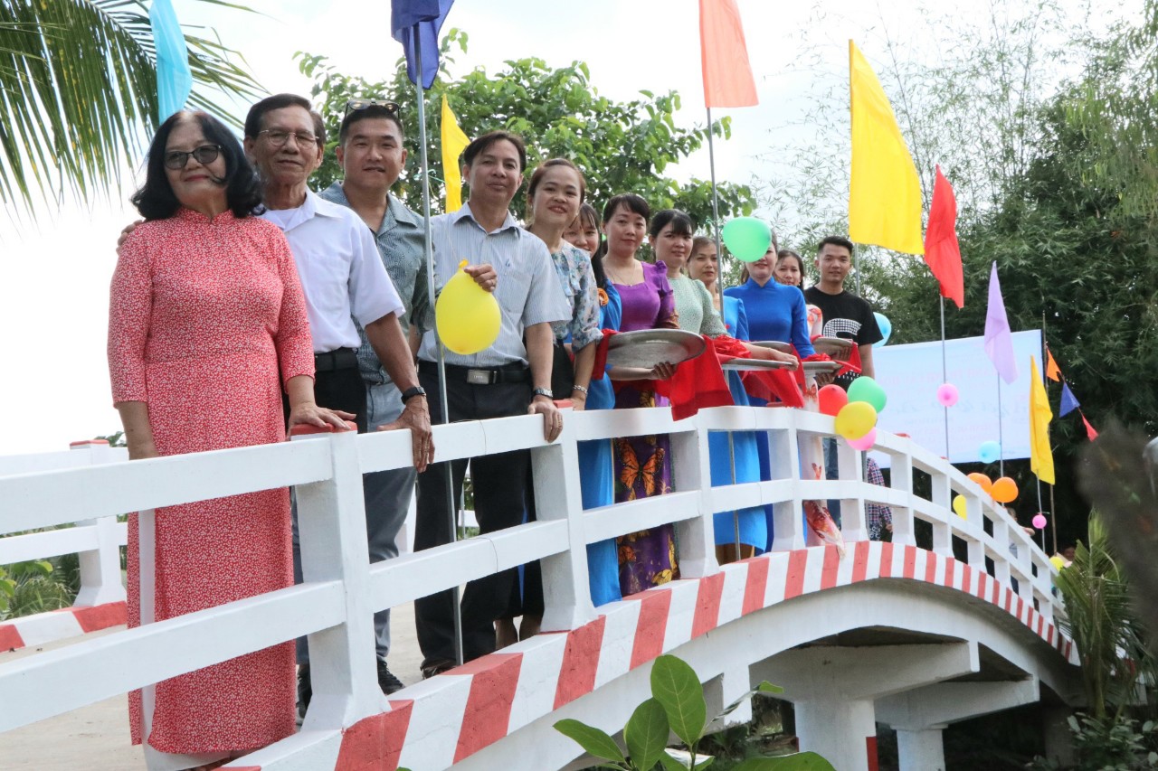 KHÁNH THÀNH CẦU HOÀNG HIỆP - XÃ MỸ HỘI, HUYỆN CÁI BÈ, TỈNH TIỀN GIANG
