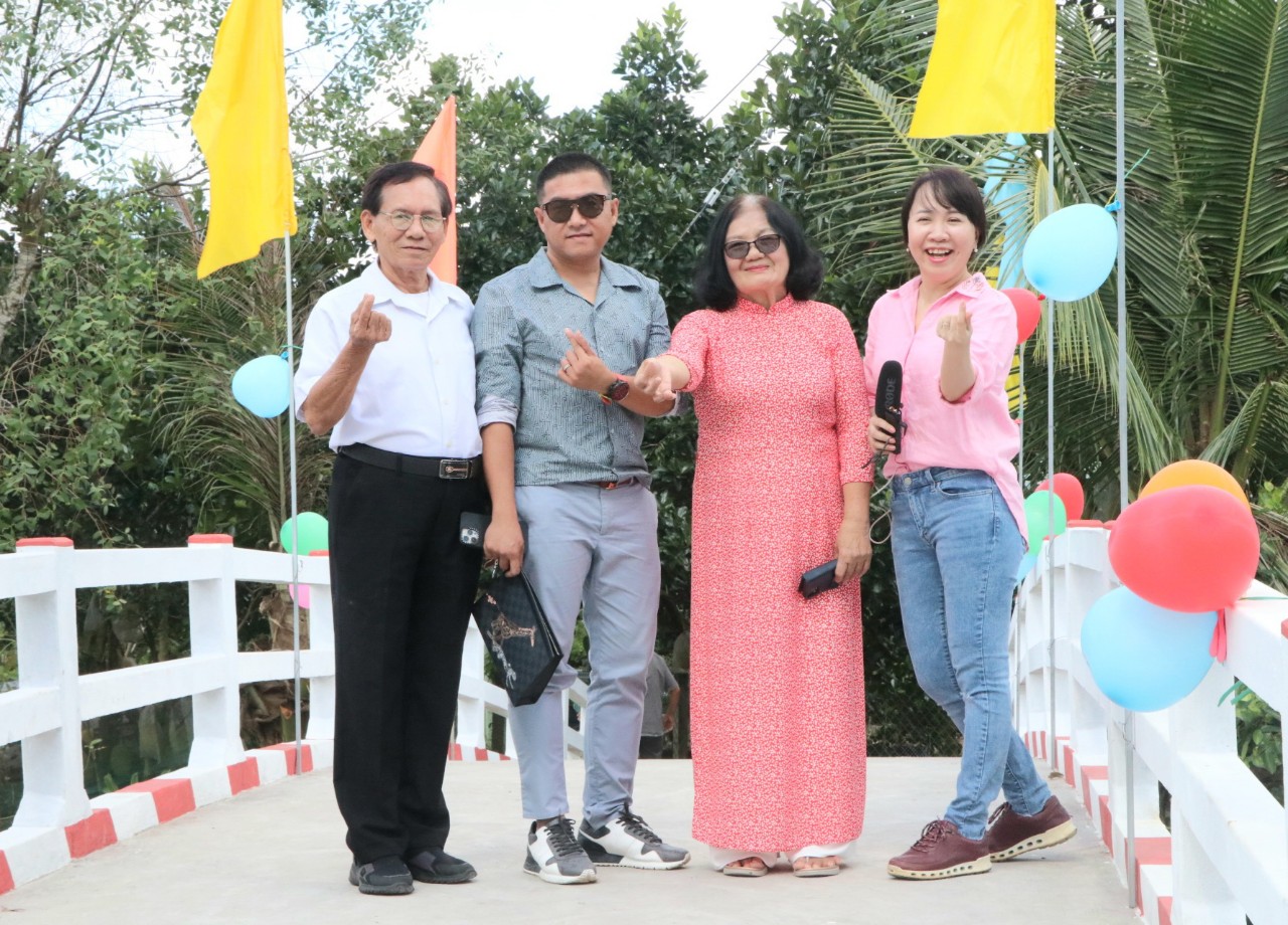 KHÁNH THÀNH CẦU HOÀNG HIỆP - XÃ MỸ HỘI, HUYỆN CÁI BÈ, TỈNH TIỀN GIANG