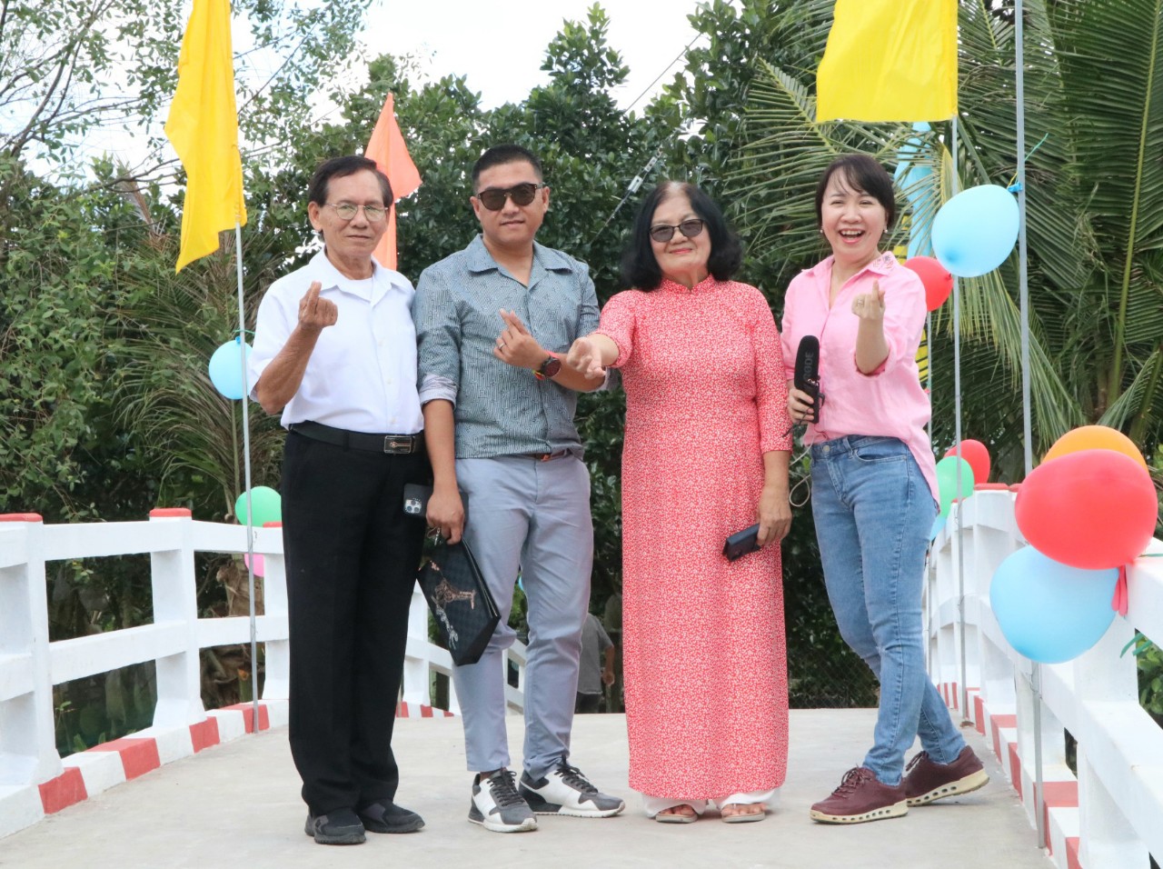 KHÁNH THÀNH CẦU HOÀNG HIỆP - XÃ MỸ HỘI, HUYỆN CÁI BÈ, TỈNH TIỀN GIANG