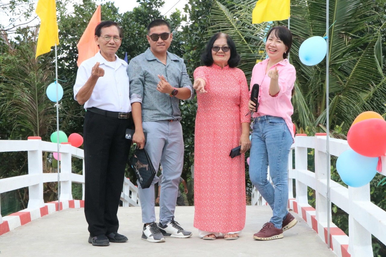 KHÁNH THÀNH CẦU HOÀNG HIỆP - XÃ MỸ HỘI, HUYỆN CÁI BÈ, TỈNH TIỀN GIANG