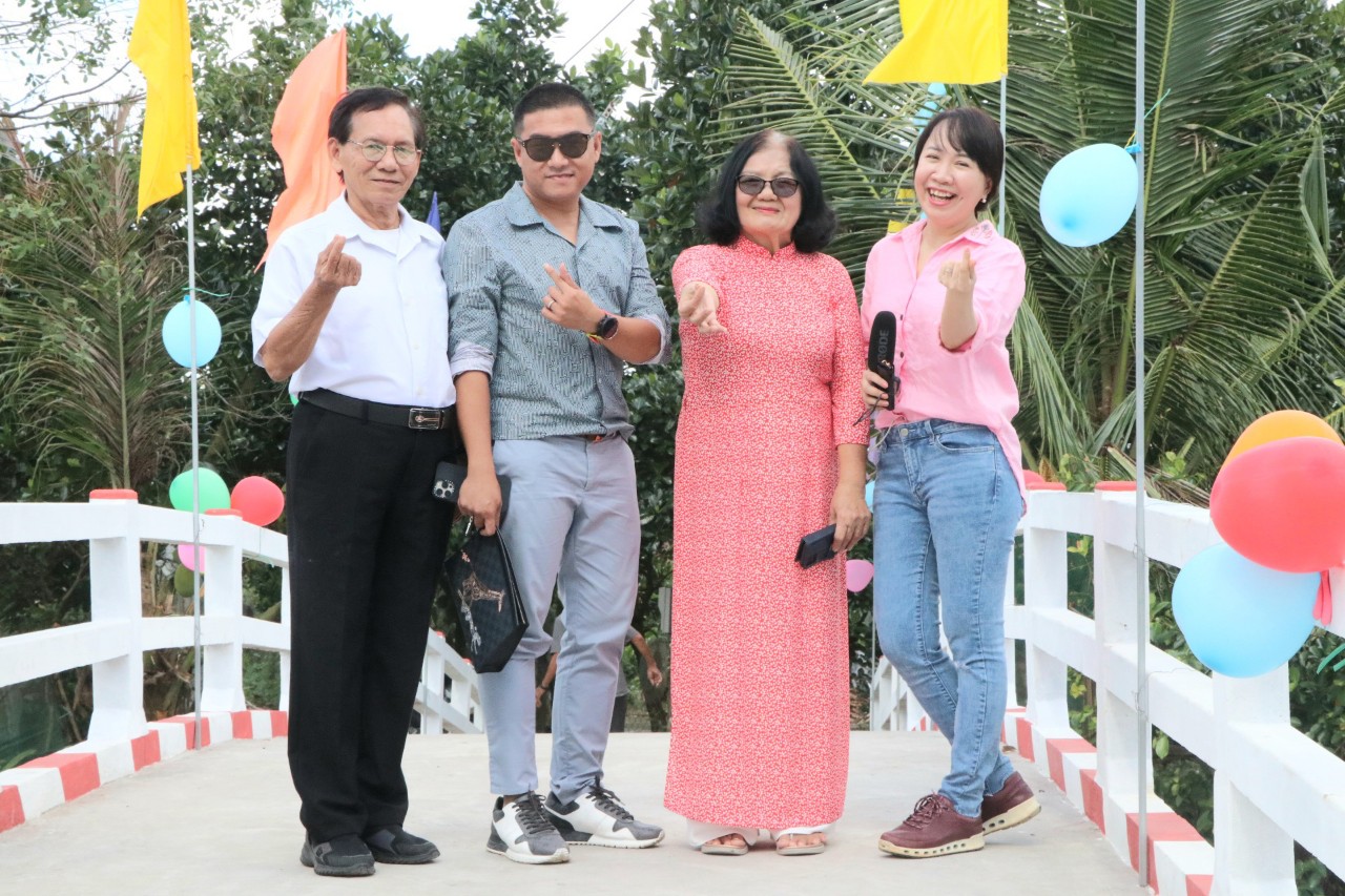 KHÁNH THÀNH CẦU HOÀNG HIỆP - XÃ MỸ HỘI, HUYỆN CÁI BÈ, TỈNH TIỀN GIANG