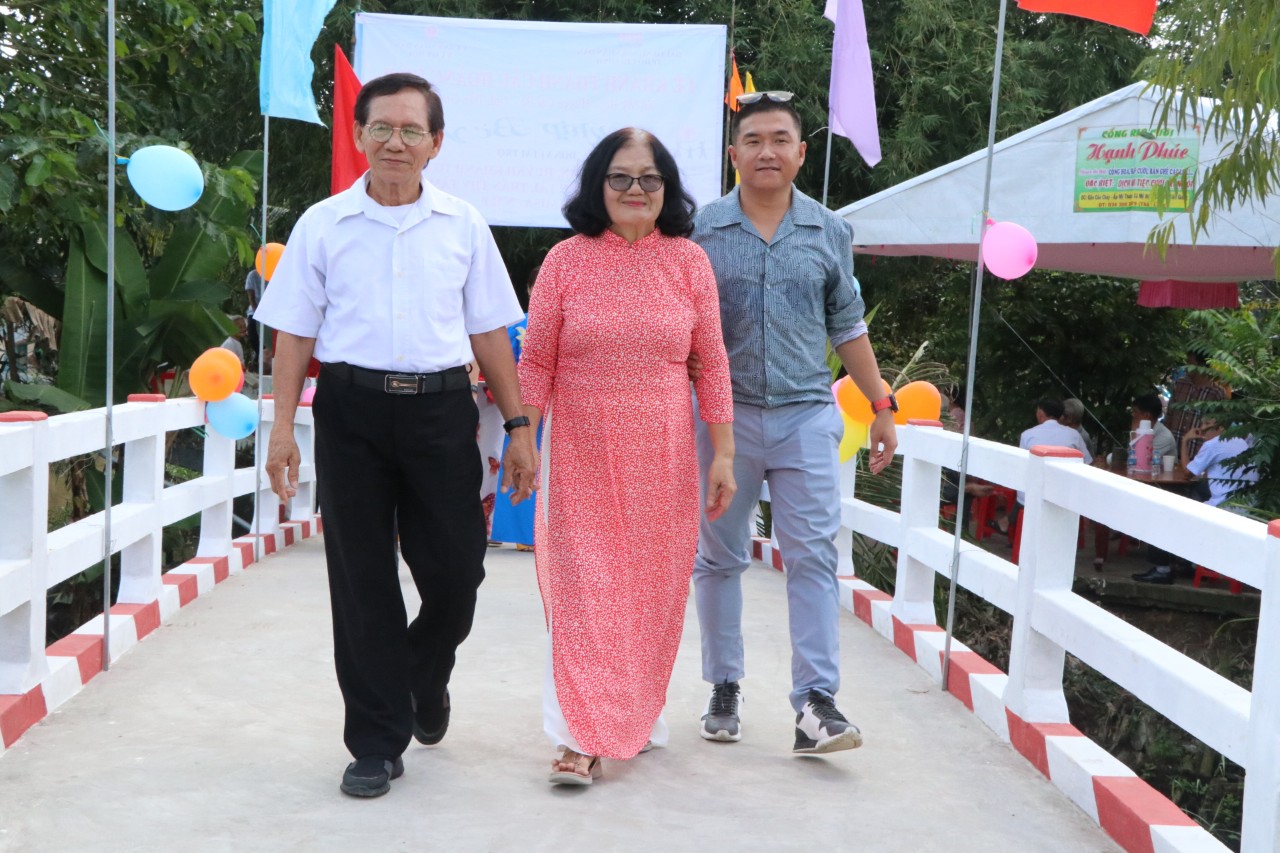 KHÁNH THÀNH CẦU HOÀNG HIỆP - XÃ MỸ HỘI, HUYỆN CÁI BÈ, TỈNH TIỀN GIANG