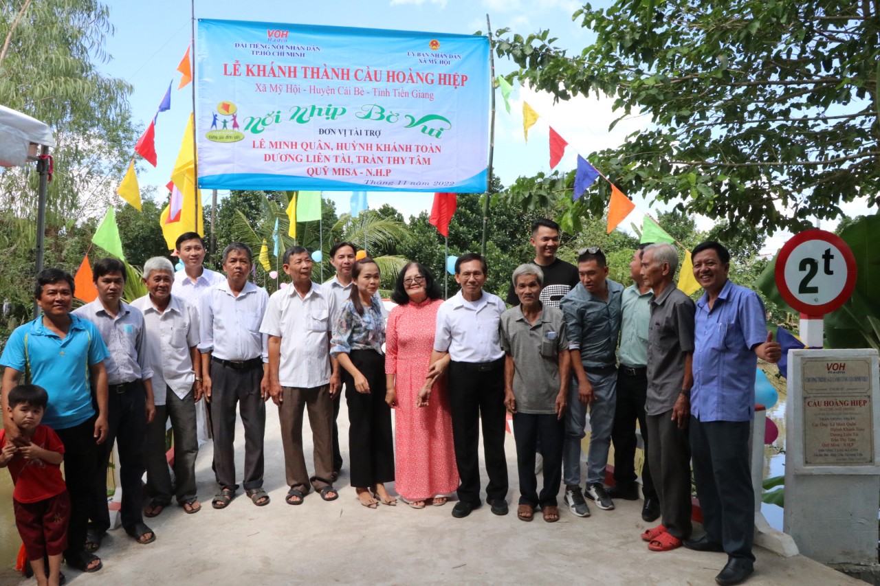 KHÁNH THÀNH CẦU HOÀNG HIỆP - XÃ MỸ HỘI, HUYỆN CÁI BÈ, TỈNH TIỀN GIANG