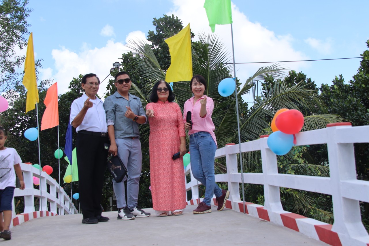 KHÁNH THÀNH CẦU HOÀNG HIỆP - XÃ MỸ HỘI, HUYỆN CÁI BÈ, TỈNH TIỀN GIANG