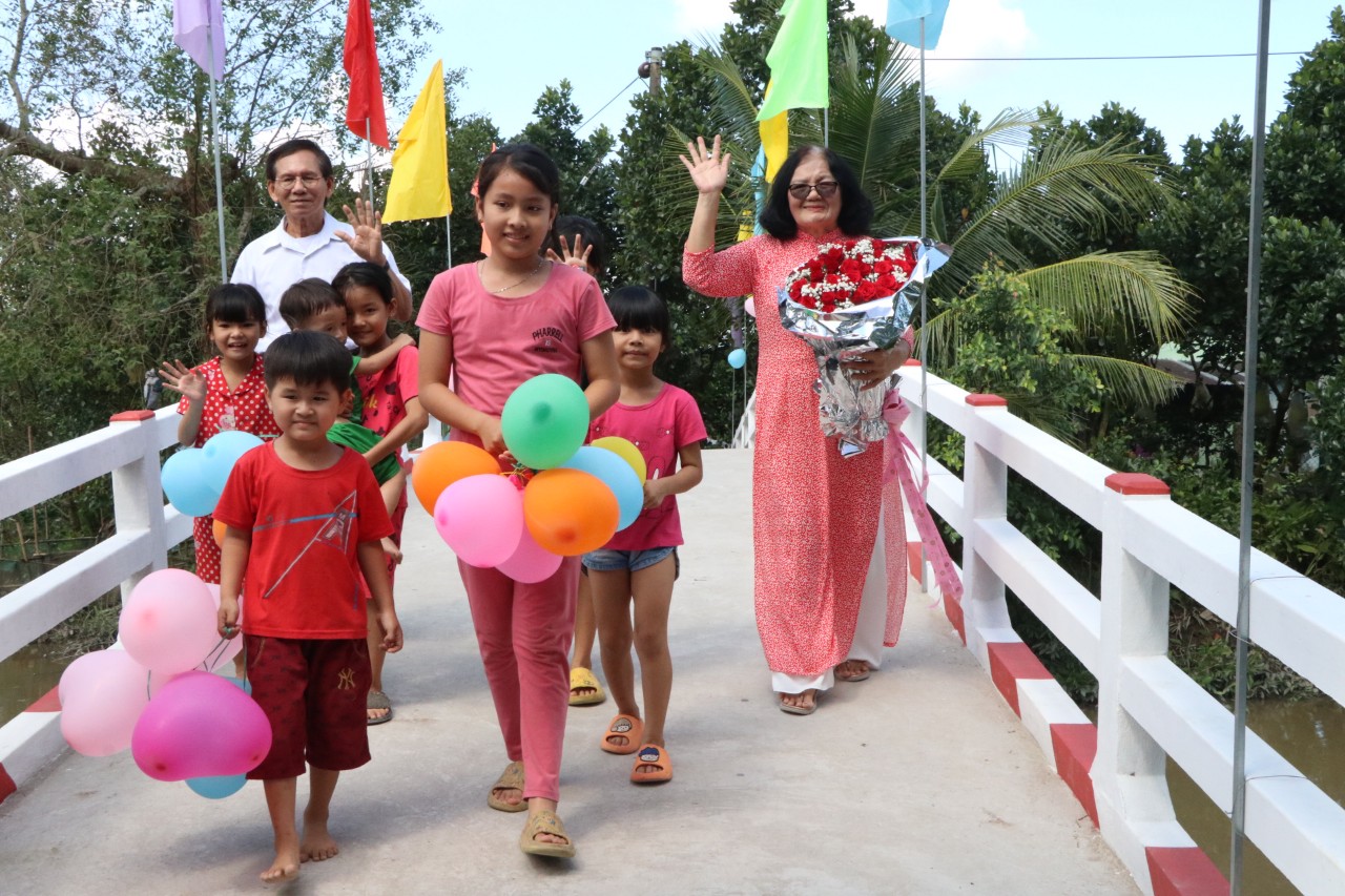 KHÁNH THÀNH CẦU HOÀNG HIỆP - XÃ MỸ HỘI, HUYỆN CÁI BÈ, TỈNH TIỀN GIANG